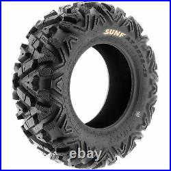SunF 26x9-12 26x11-12 A/T ATV UTV Tires 6 PR Tubeless POWER I A033 Bundle