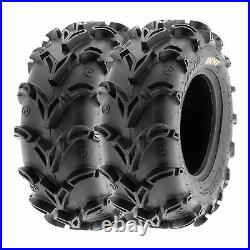 SunF 28x12-12 ATV UTV Tires 28x12x12 Mud Rear Tubeless 6 PR A050 Set of 2