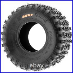 SunF A035 Replacement ATV UTV Tubeless Tires Set of 2