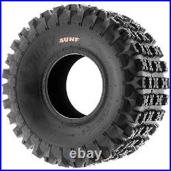 SunF All Terrain ATV Tires 20x10-9 20x10x9 AT Race 6 PR A027 Tubeless Set of 2