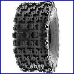 SunF All Terrain ATV Tires 20x10-9 20x10x9 AT Race 6 PR A027 Tubeless Set of 2