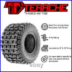 Terache 18x10-8 ATV UTV Tire 18x10x8 Sport Race 6 PR TE-MX PAIR of 2