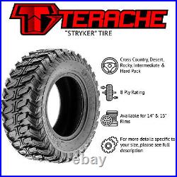 Terache 28x11-14 28x11x14 ATV UTV Tire 8 Ply Tubeless STRYKER