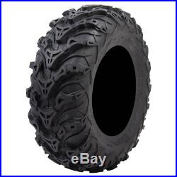 Tusk Mud Force 6 Ply ATV UTV Tire Kit Set (2) 25x8-12 (2) 25x10-12