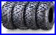 WANDA 25×8-12 & 25×10-11 UTV ATV Tires 6-Ply Full Set Bighorn Style Solid Tread