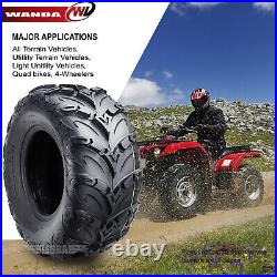 WANDA Premium 8 Ply ATV / UTV Tires 24x11-10 24x11.00-10 24x11x10 Mud Sling