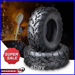 WANDA UTV ATV Tire 25x10-11 25x10x11 255/70-11 6-Ply Lit Mud P373, Set 2 10430